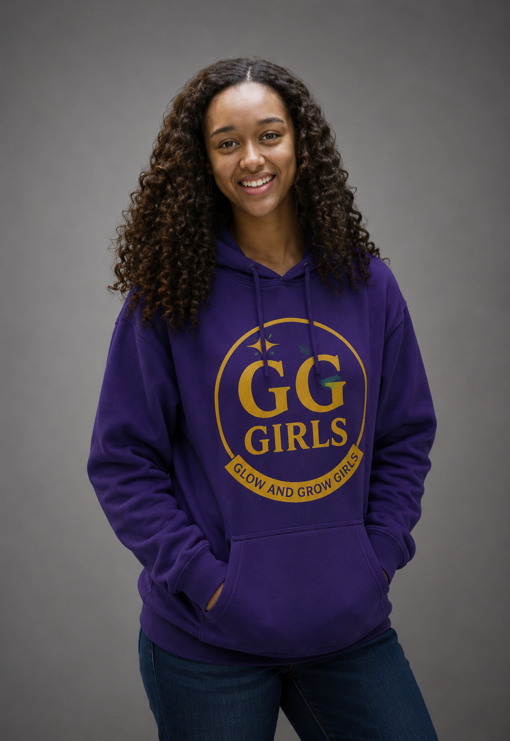 GG Girls Signature Purple Hoodie