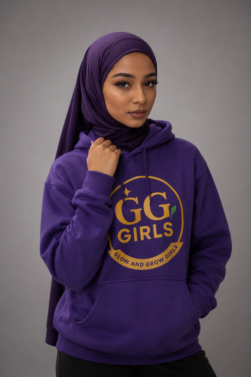 GG Girls Signature Purple Hoodie